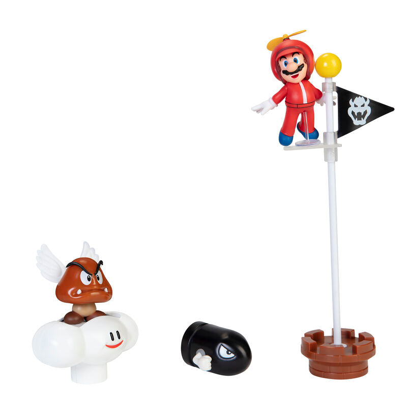 Set diorama Nube Super Mario Nintendo JAKKS PACIFIC