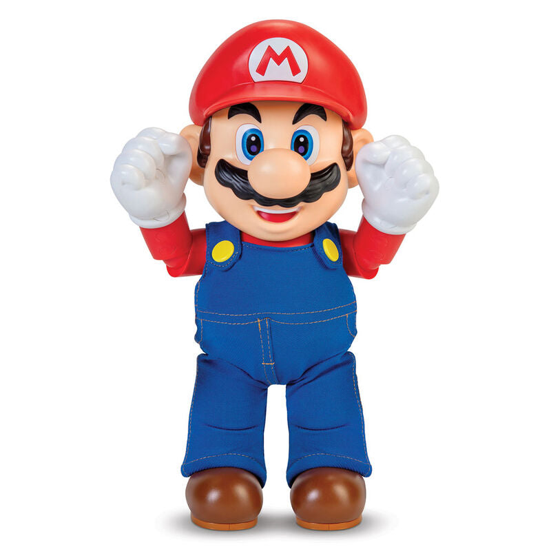 Figura interactiva ingles Its A Me Mario Super Mario Nintendo 36cm JAKKS PACIFIC