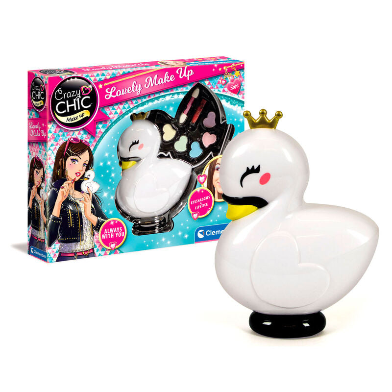 Estuche Maquillaje Cisne Lovely Make Up Crazy Chic CLEMENTONI