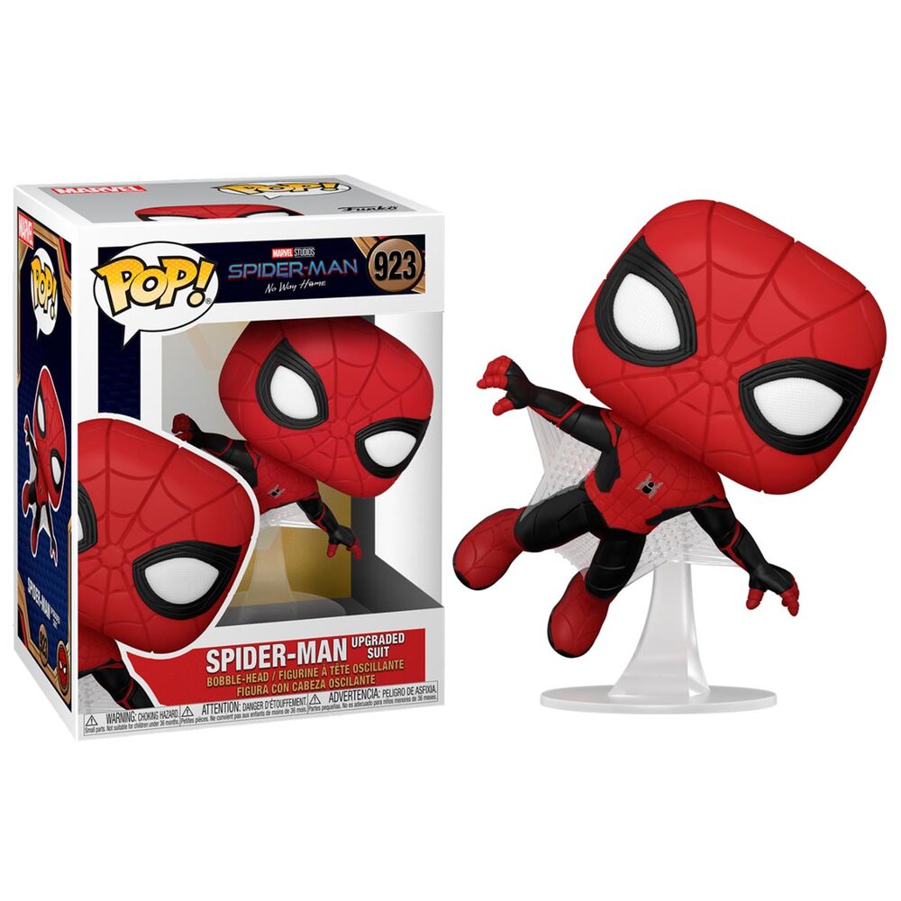 Figura POP Marvel Spiderman No Way Home Spiderman Upgraded Suit FUNKO