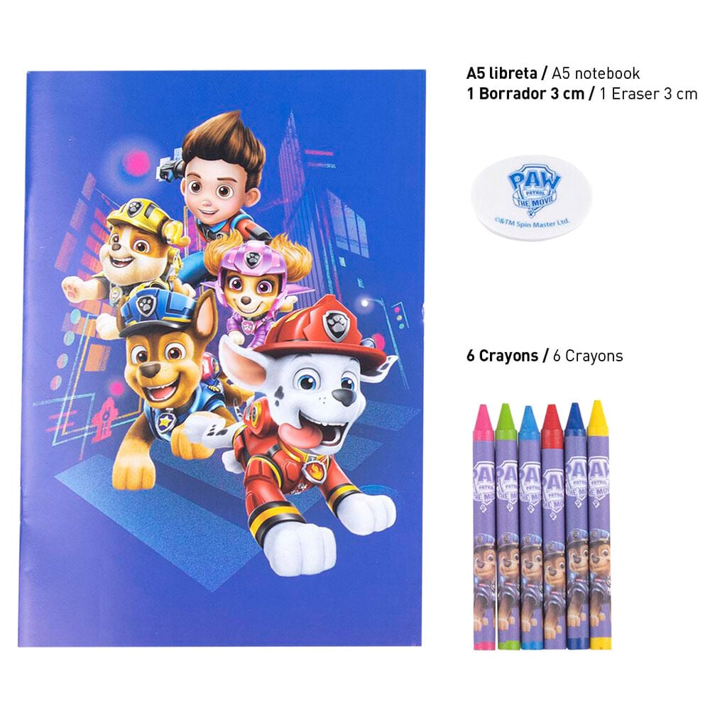 Set papeleria Patrulla Canina Paw Patrol CERDÁ