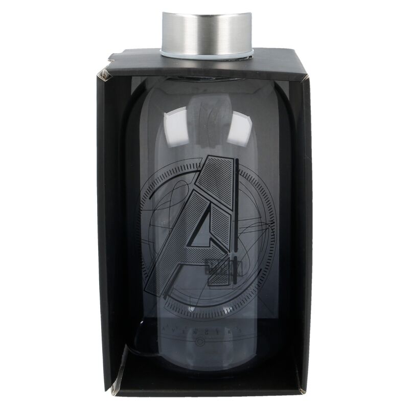 Botella cristal Vengadores Avengers Marvel 620ml STOR