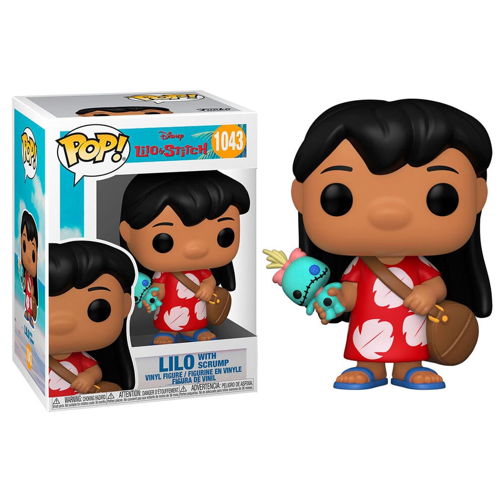 Figura POP Disney Lilo and Stitch Lilo with Scrump FUNKO