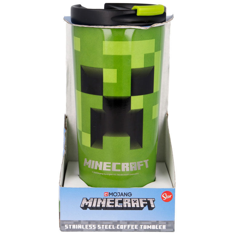 Vaso termo acero inoxidable Minecraft 425ml STOR