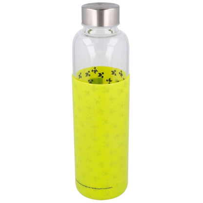Botella cristal Minecraft funda silicona 585ml STOR