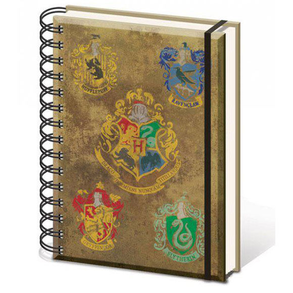 Cuaderno A5 Hogwarts Harry Potter PYRAMID