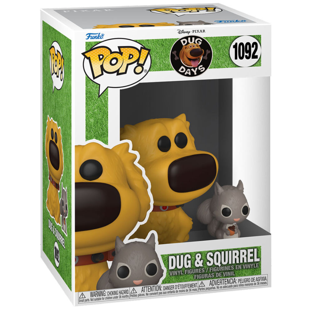 Figura POP Dug Days  Dug with Squirrel FUNKO