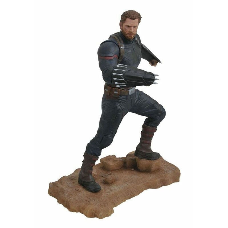 Estatua Capitan America Vengadores Avengers 3 Marvel 23cm DIAMOND SELECT