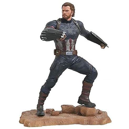 Estatua Capitan America Vengadores Avengers 3 Marvel 23cm DIAMOND SELECT