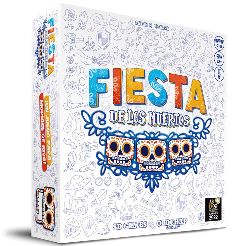 Juego mesa Fiesta de los Muertos español SD GAMES
