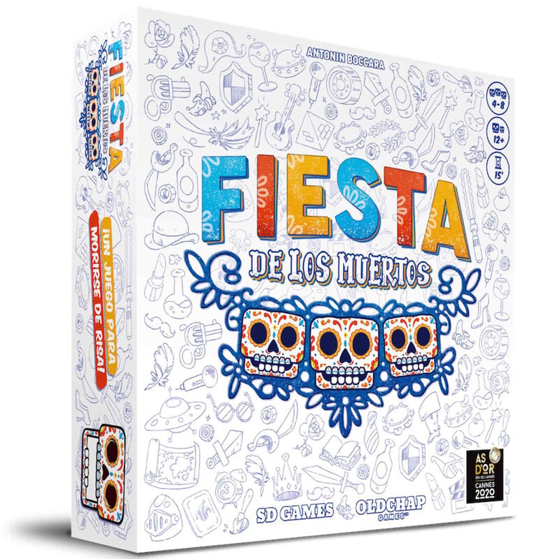 Juego mesa Fiesta de los Muertos español SD GAMES
