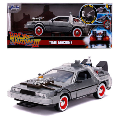 Coche DLorean Regreso al Futuro 3 JADA TOYS