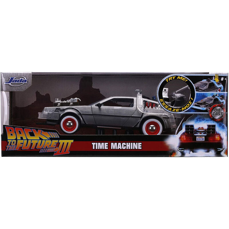 Coche DLorean Regreso al Futuro 3 JADA TOYS