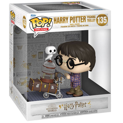 Figura POP Harry Potter Anniversary Harry Pushing Trolley FUNKO