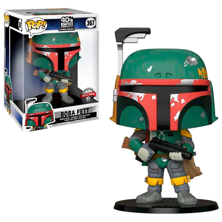 Figura POP Star Wars Boba Fett Exclusive 25cm FUNKO