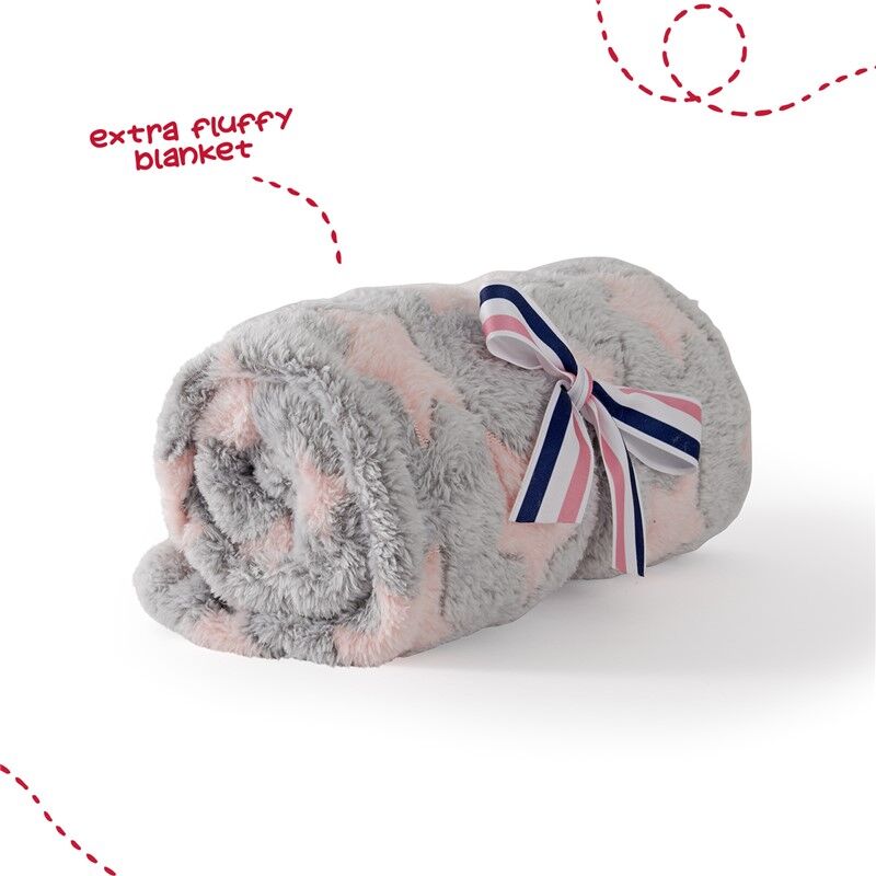 Peluche + Manta suave Elefante Allie 22cm PERLETTI
