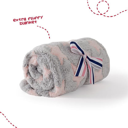 Peluche + Manta suave Elefante Allie 22cm PERLETTI