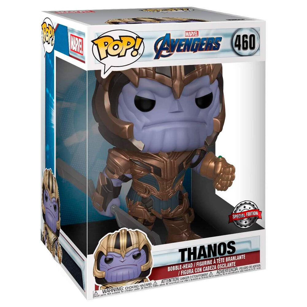 Figura POP Marvel Avengers Endgame Thanos Exclusive 25cm FUNKO