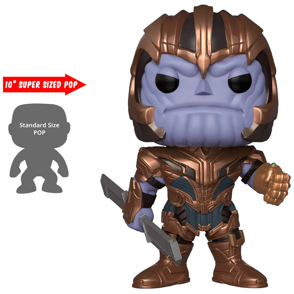 Figura POP Marvel Avengers Endgame Thanos Exclusive 25cm FUNKO
