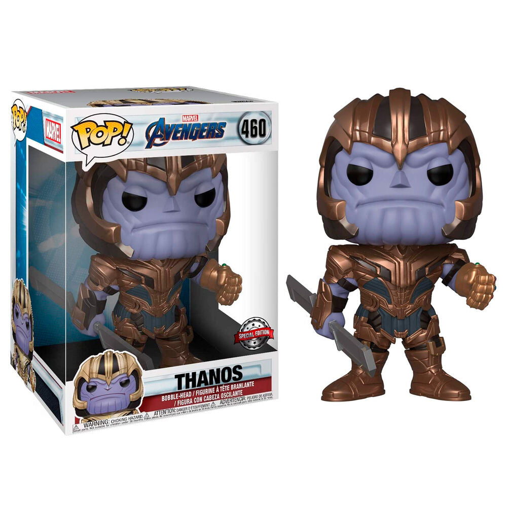 Figura POP Marvel Avengers Endgame Thanos Exclusive 25cm FUNKO