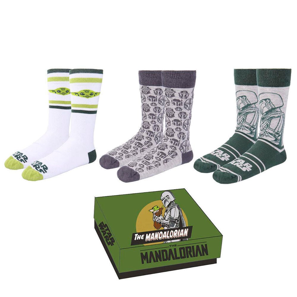 Set 3 calcetines Mandalorian Star Wars CERDÁ