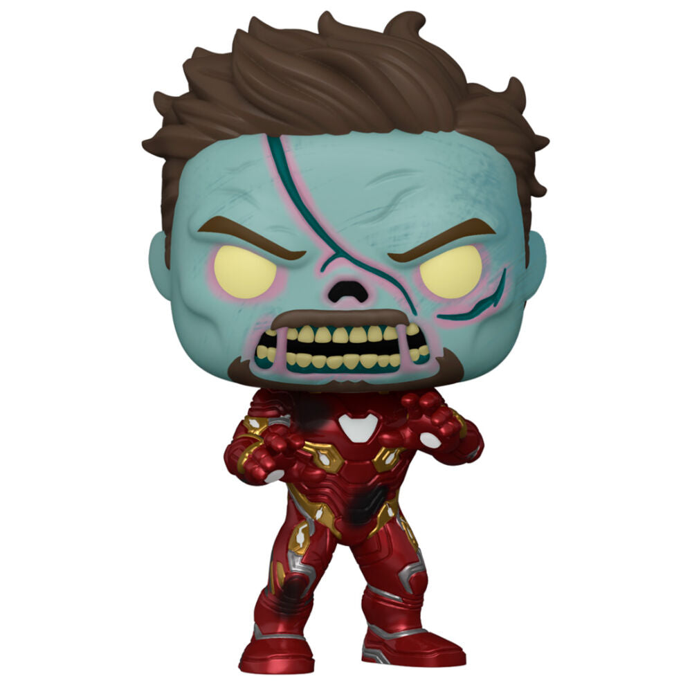 Figura POP Marvel What If Zombie Iron Man FUNKO