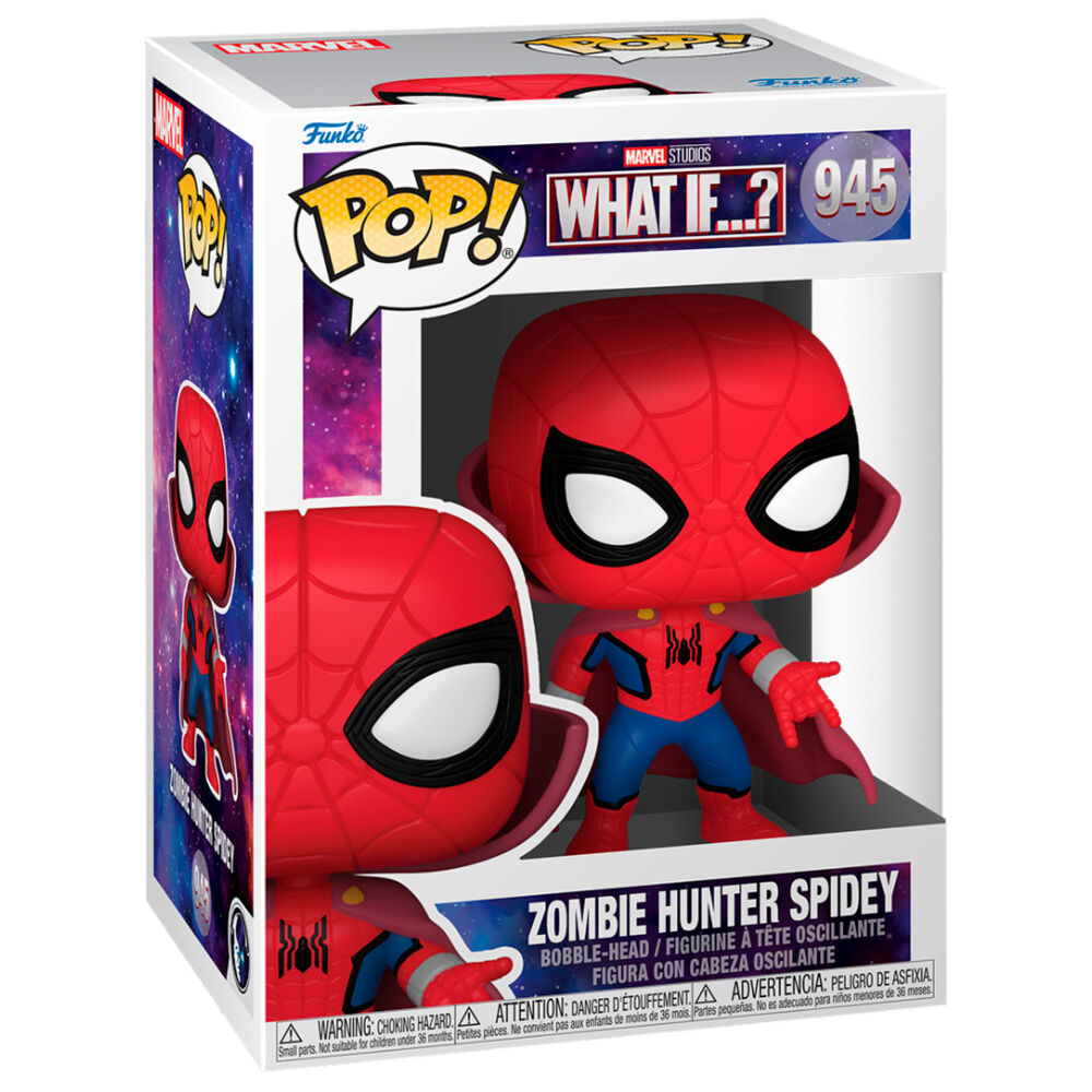 Figura POP Marvel What If Zombie Spiderman FUNKO