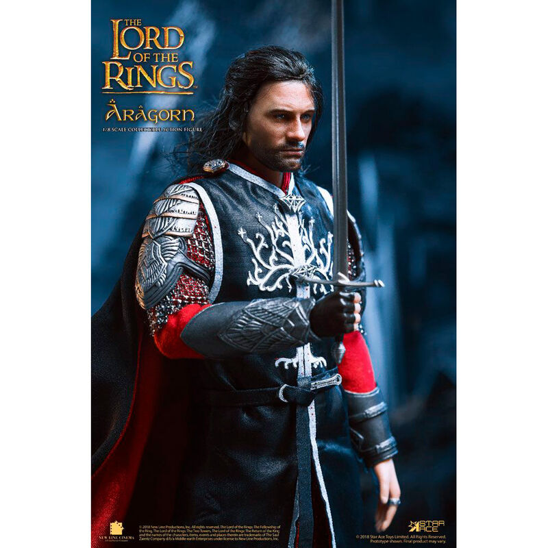 Figura Real Master Aragorn El Señor de los Anillos 23cm STAR ACE