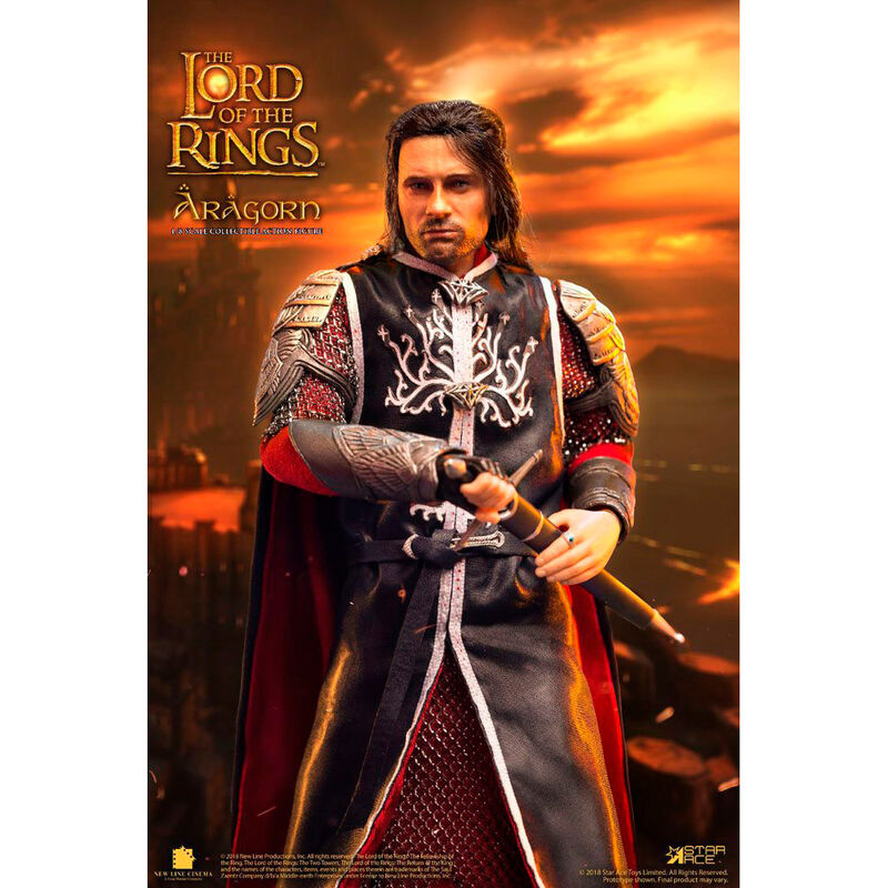 Figura Real Master Aragorn El Señor de los Anillos 23cm STAR ACE