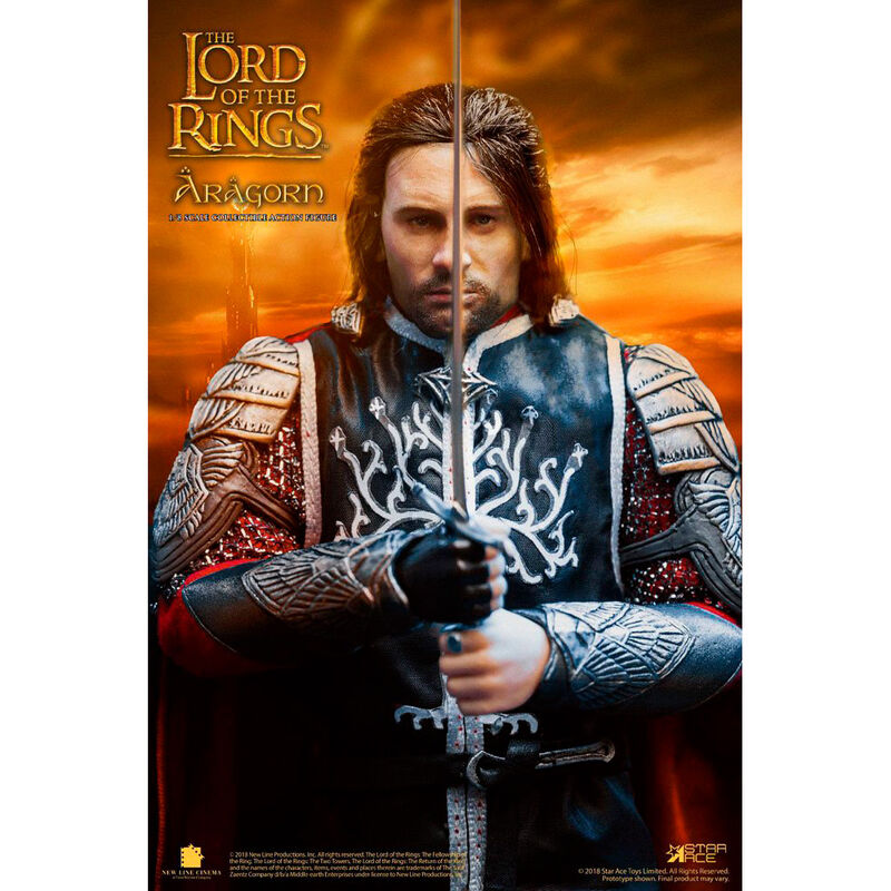 Figura Real Master Aragorn El Señor de los Anillos 23cm STAR ACE