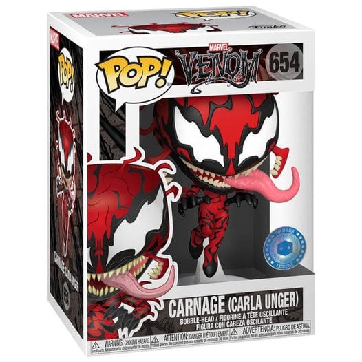Figura POP Marvel Comics Carla Unger Carnage Exclusive FUNKO