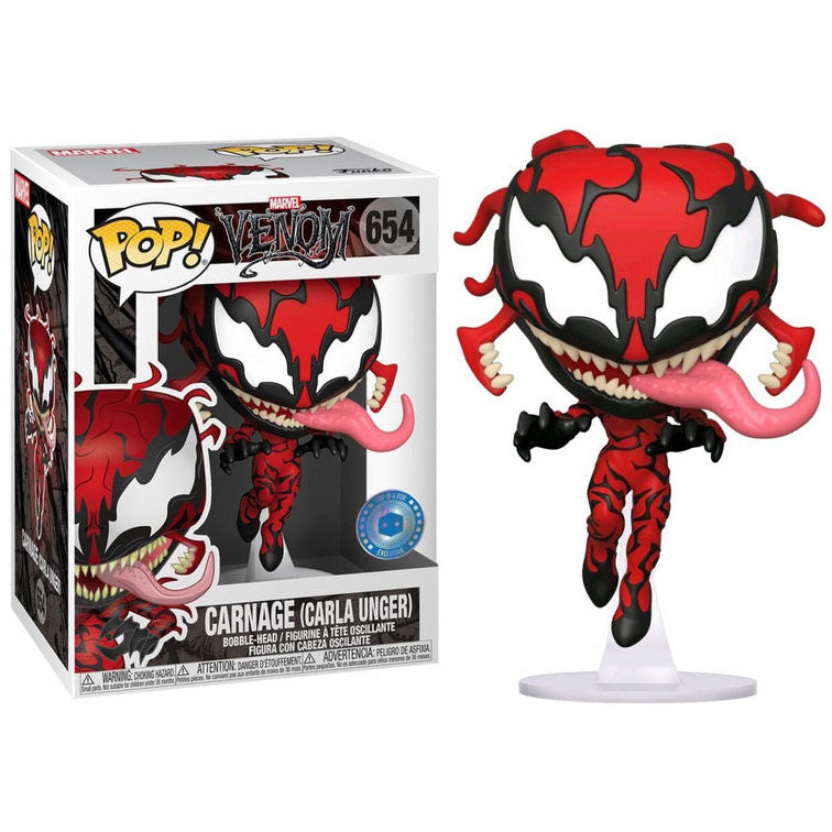 Figura POP Marvel Comics Carla Unger Carnage Exclusive FUNKO