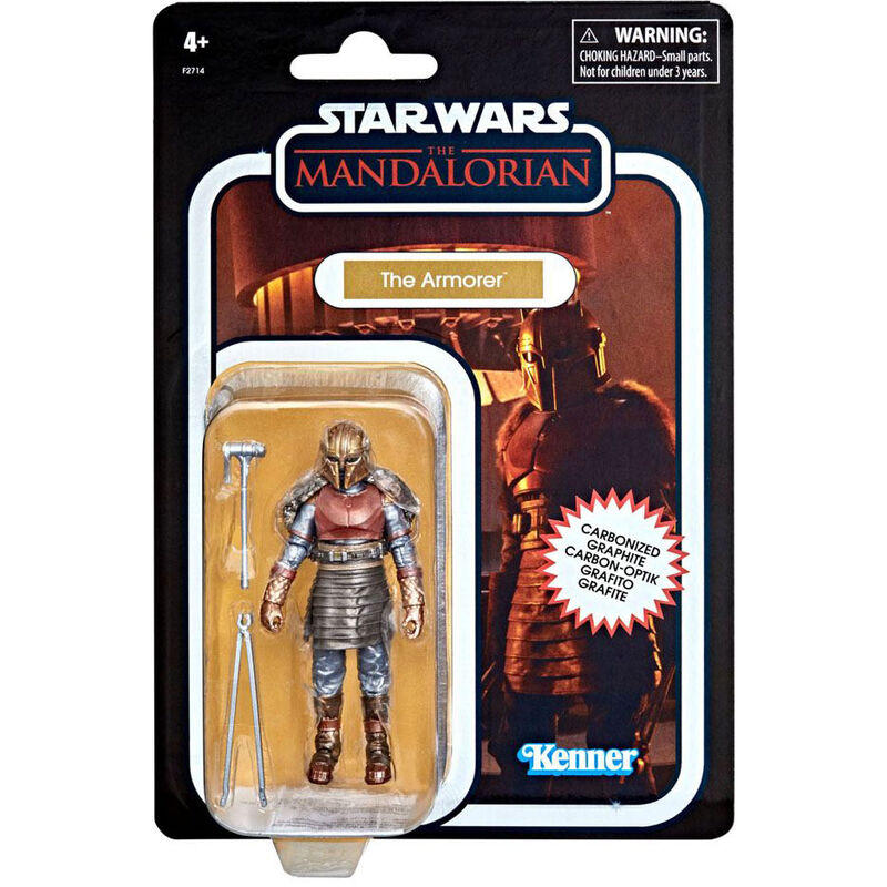 Figura The Armorer Carbonized Collection Star Wars 10cm vintage HASBRO