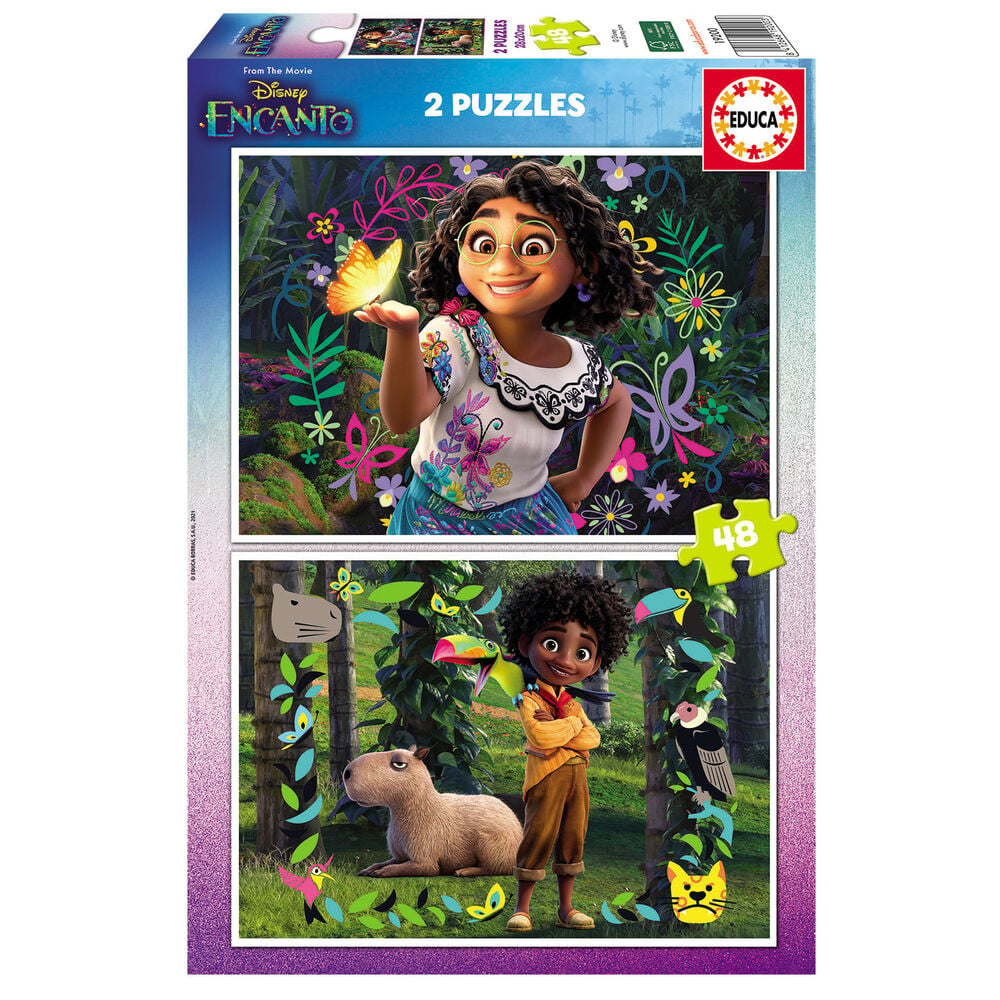 Puzzle Encanto Disney 2x48pzs EDUCA BORRAS