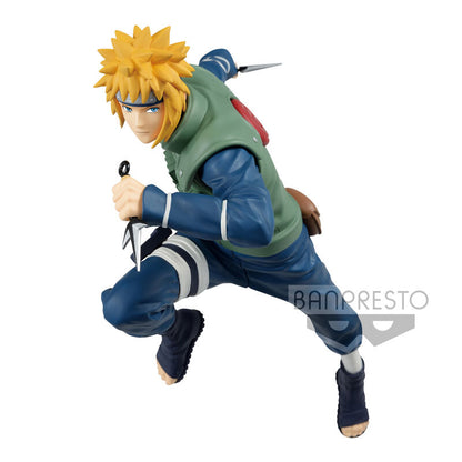 Figura Namikaze Minato Vibration Stars Naruto Shippuden 18cm BANPRESTO