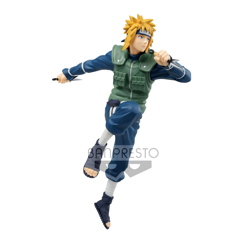 Figura Namikaze Minato Vibration Stars Naruto Shippuden 18cm BANPRESTO