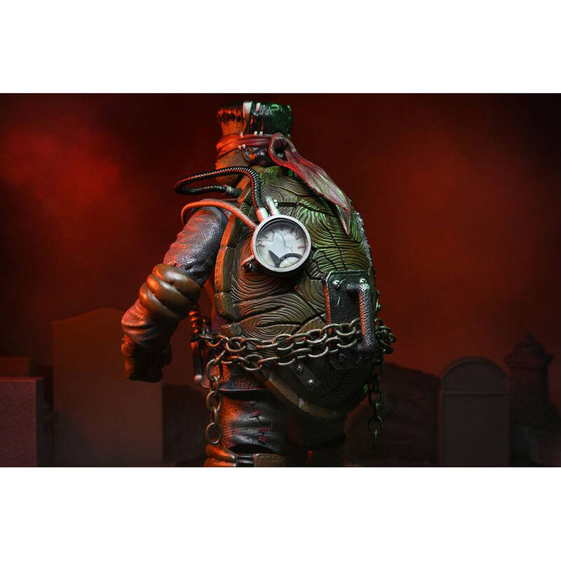 Figura Action Ultimate Raphael As Frankenstein Monster Tortugas Ninja 18cm NECA