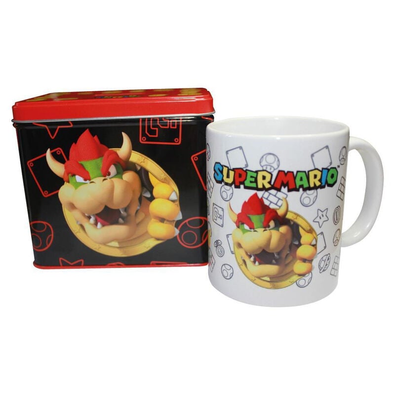 Hucha + taza Bowser Super Mario Bros Nintendo NINTENDO