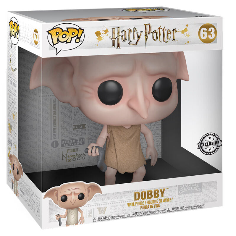 Figura POP Harry Potter Dobby Exclusive 23cm FUNKO