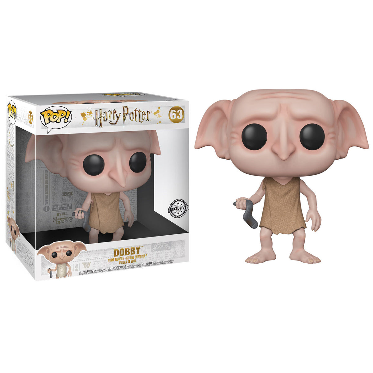 Figura POP Harry Potter Dobby Exclusive 23cm FUNKO