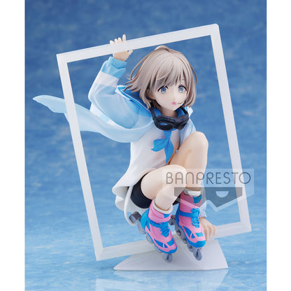 Figura Windy and Motions Asahi Serizawa The Idolmaster Shiny Colors Espresto 13cm BANPRESTO