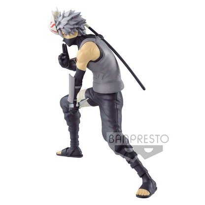 Figura Hatake Kakashi Vibration Star Naruto Shippuden 18cm BANPRESTO