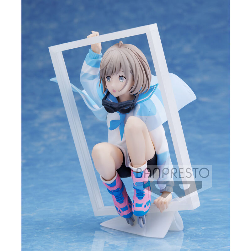 Figura Windy and Motions Asahi Serizawa The Idolmaster Shiny Colors Espresto 13cm BANPRESTO