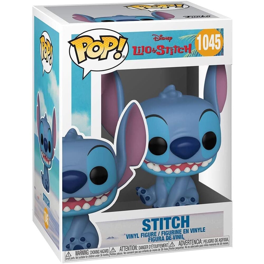 Figura POP Disney Lilo and Stitch - Smiling Seated Stitch FUNKO