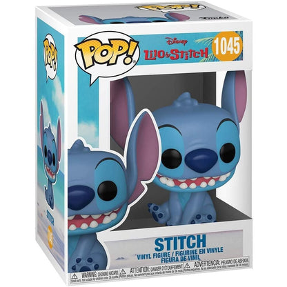 Figura POP Disney Lilo and Stitch - Smiling Seated Stitch FUNKO