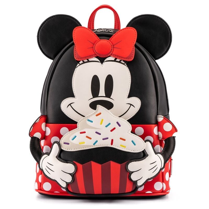 Mochila Cupcake Minnie Mouse Disney Loungefly 26cm LOUNGEFLY