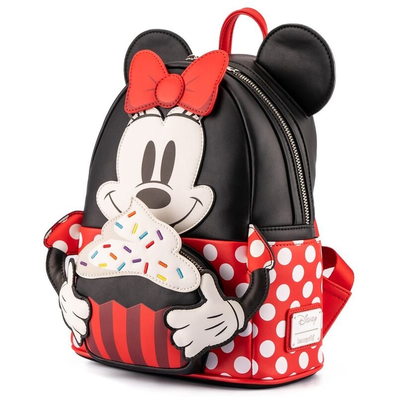 Mochila Cupcake Minnie Mouse Disney Loungefly 26cm LOUNGEFLY