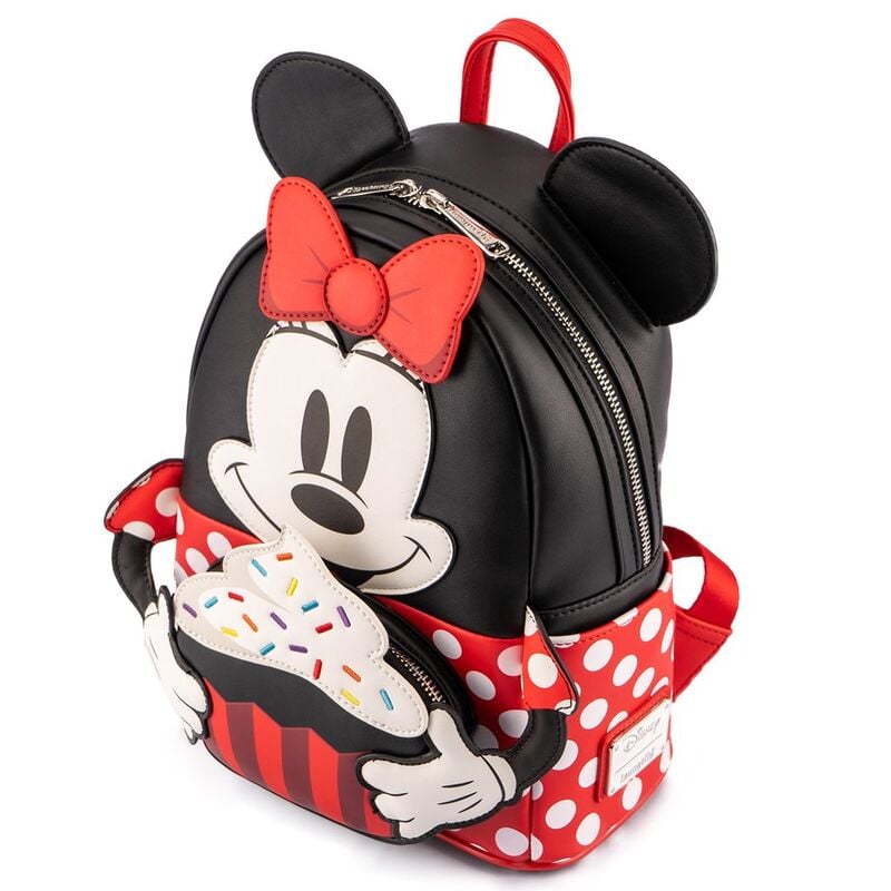 Mochila Cupcake Minnie Mouse Disney Loungefly 26cm LOUNGEFLY