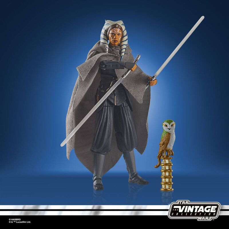 Figura Ahsoka Tano and Grogu Vintage Collection Star Wars 10cm HASBRO