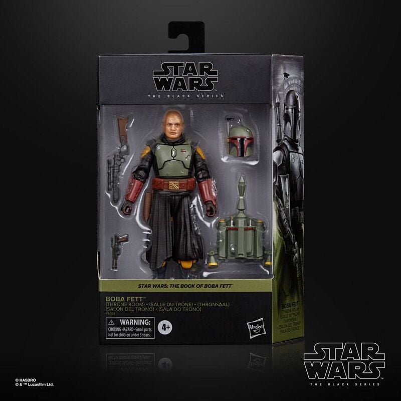 Figura Boba Fett Throne Room Black Series Star Wars 15cm HASBRO